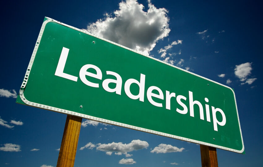 Leadership Road Sign