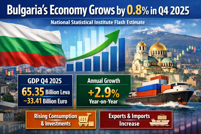 Bulgarias economic growth in Q4 2025